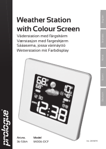 Bedienungsanleitung Prologue IW006 Wetterstation