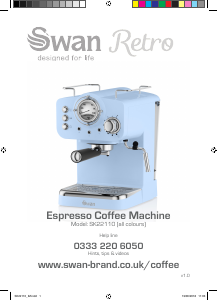 Handleiding Swan SK22110BLN Espresso-apparaat