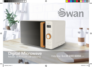 Manual Swan SM22036WHTN Microwave