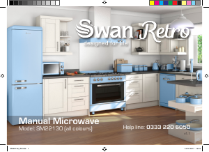 Manual Swan SM22130ON Microwave