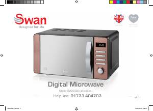 Manual Swan SM22090COPN Microwave