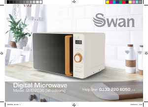 Manual Swan SM22036GREN Microwave