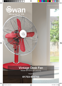 Manual Swan SFA1010RN Fan