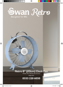 Manual Swan SFA12630RN Fan