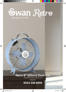 Manual Swan SFA12630BLN Fan