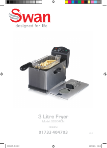 Handleiding Swan SD6040N Friteuse