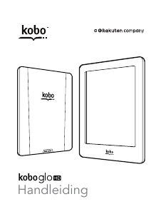 Handleiding Kobo Glo HD E-reader