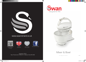 Handleiding Swan SP10070N Handmixer