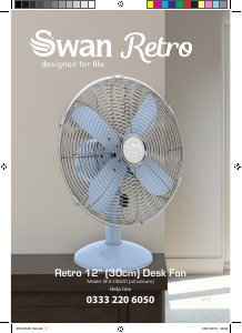 Manual Swan SFA12620BLN Fan