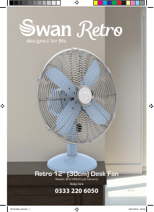 Handleiding Swan SFA12620ON Ventilator