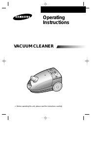 Manual Samsung RC-5511 Vacuum Cleaner