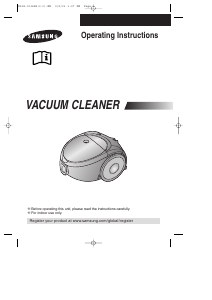 Manual Samsung SC5120 Vacuum Cleaner