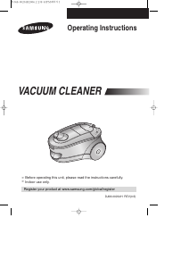 Manual Samsung SC7820 Vacuum Cleaner