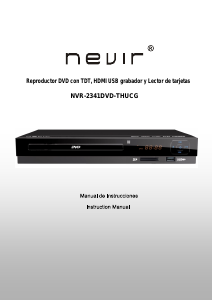 Manual Nevir NVR-2341 DVD-THUCG DVD Player