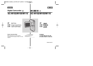 Handleiding Samsung SC-M110B Camcorder