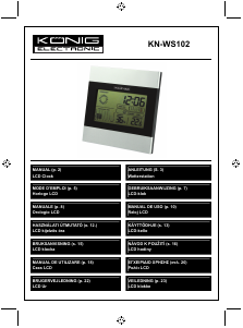 Bedienungsanleitung König KN-WS102 Wetterstation