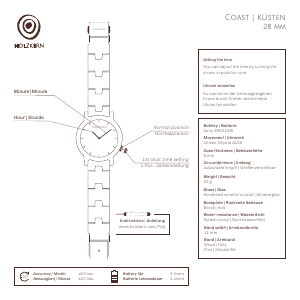 Manual Holzkern Balos Watch