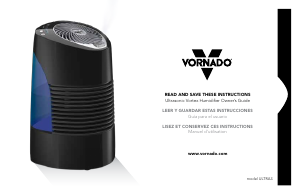 Handleiding Vornado Ultra3 Ultrasonic Luchtbevochtiger