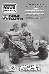 Manual Fisher-Price W2602 Dune Racer