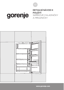 Manuál Gorenje RBI4121E1 Lednice