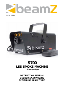 Manual BeamZ S700 Fog Machine