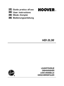 Manuale Hoover HDI 2L36 Lavastoviglie