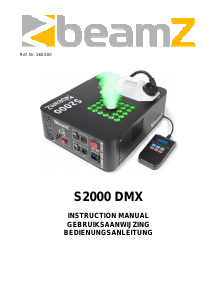 Handleiding BeamZ S2000 DMX Rookmachine