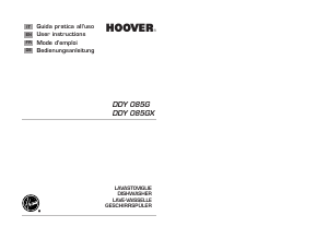 Mode d’emploi Hoover DDY 085G/1 Lave-vaisselle