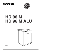 Manual Hoover HD 96 M Dishwasher