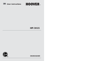Manual Hoover HFI 3015 - 80 Dishwasher