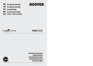 Manual Hoover HND 312-86S Dishwasher