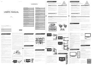 Manual RCA LED42C45RQ LED Television