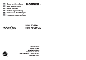 Manuale Hoover HOD 75G10-S Lavastoviglie