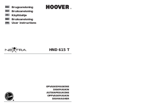 Bruksanvisning Hoover HND 615T-86S Diskmaskin