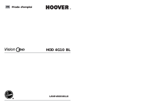 Mode d’emploi Hoover HOD 4G10 BL-47 Lave-vaisselle