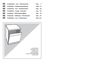 Manual Hoover HND 107G-S Máquina de lavar louça