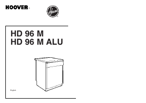 Manual Hoover HD 96 M ALU Dishwasher