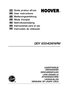 Manual Hoover DDY 65540XFAPM-S Máquina de lavar louça