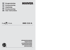 Käyttöohje Hoover HND 310 A-86S Astianpesukone