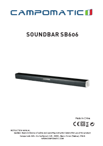 Manual Campomatic SB606 Speaker