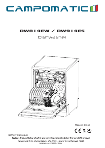 Manual Campomatic DW914ES Dishwasher