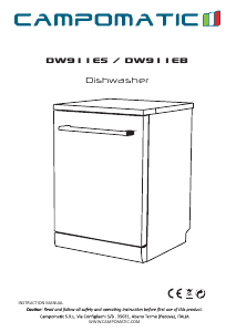 Manuale Campomatic DW911ES Lavastoviglie