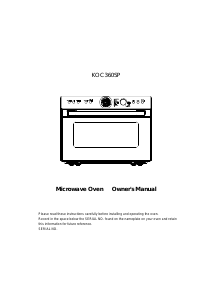 Manual Campomatic KOC360SP Microwave