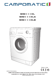 Manual Campomatic WM111 Washing Machine