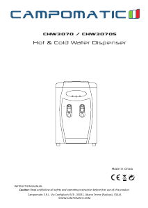 Manual Campomatic CHW3070S Water Dispenser