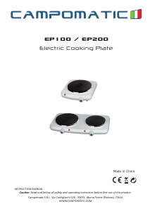 Manual Campomatic EP100 Hob