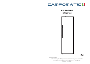 Manual Campomatic FR505NS Refrigerator