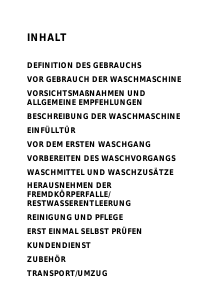 Bedienungsanleitung Bauknecht Koblenz 1477 Waschmaschine