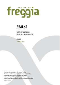 Instrukcja Freggia WOB128 Pralka