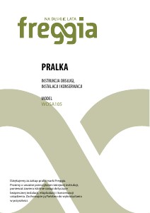 Instrukcja Freggia WOSA105 Pralka